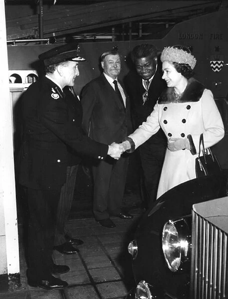 Queen Elizabeth II visit to LFB Headquarters, Lambeth