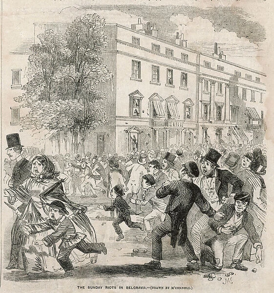 1855  /  Belgravia Riot