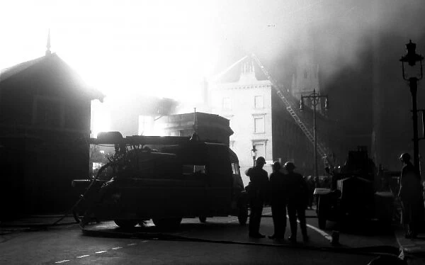 Blitz in London -- Bessborough Place, Pimlico, WW2
