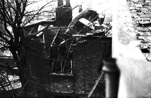 Blitz in London -- bomb damage, Bonar Road, Peckham