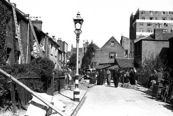 Blitz in London -- Weltje Road, Hammersmith, WW2