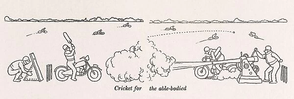 Cricket for the able-bodied  /  W H Robinson