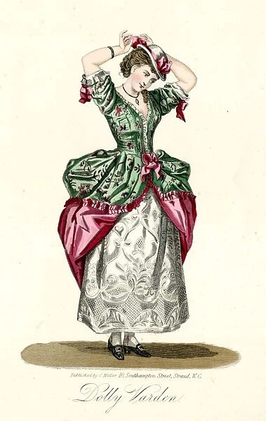 Dolly Varden, character in Barnaby Rudge