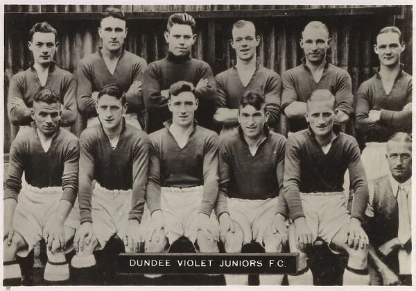 Dundee Violet Juniors FC football team 1934-1935