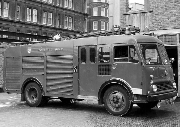 East Ham Fire Brigade appliance