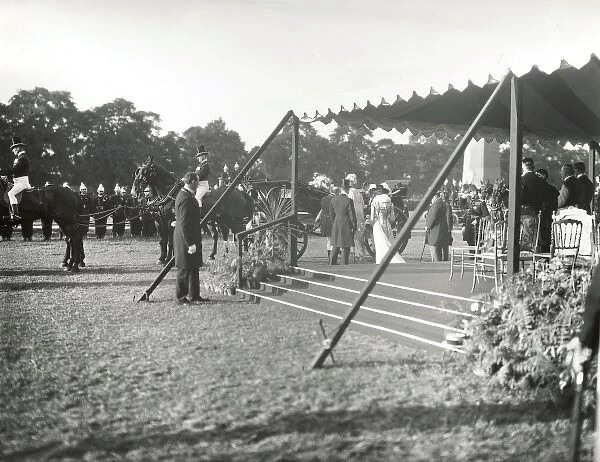 Edward VII at Hyde Park for London Fire Brigade Review