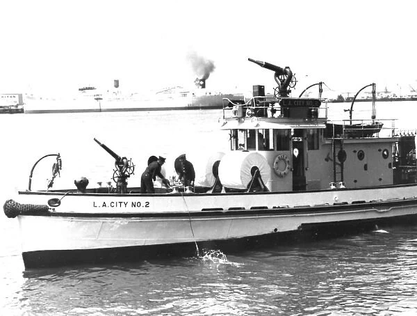 Example of an United States (USA) fireboat