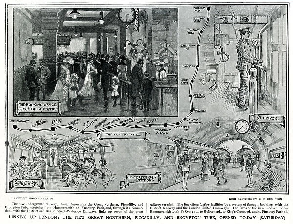Extension of London Underground railway, 1906