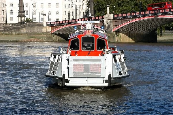 Fireboat Fire-Dart, River Thames