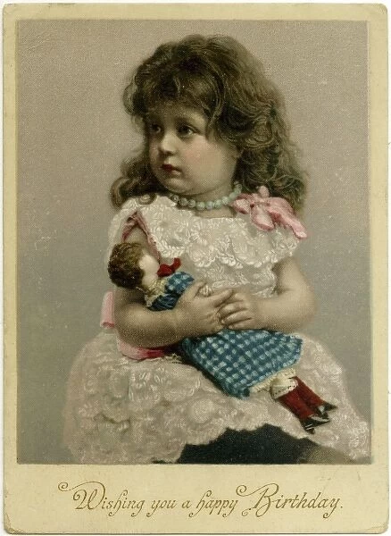 Girl and Doll, 1900