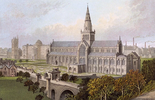 Glasgow Cathedral 1880S