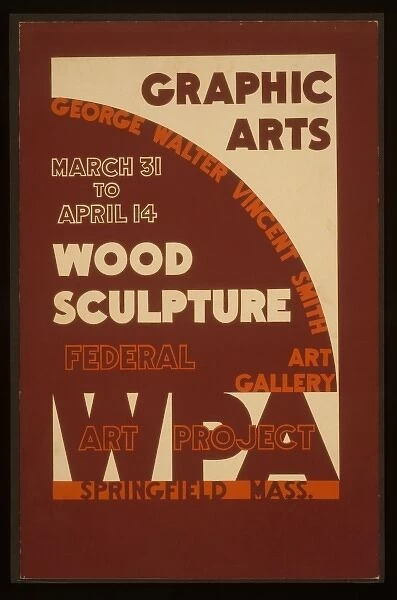 Graphic arts - wood sculpture, George Walter Vincent Smith A