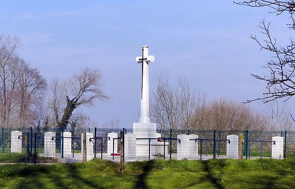 RE Grave Memorial, Railway Wood, Ypres