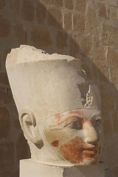 Hatshepsut (1508-1458 B. C). Osirian statue. Egypt