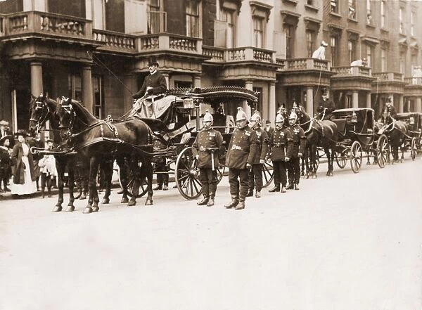 Horsed appliances of the London Fire Brigade