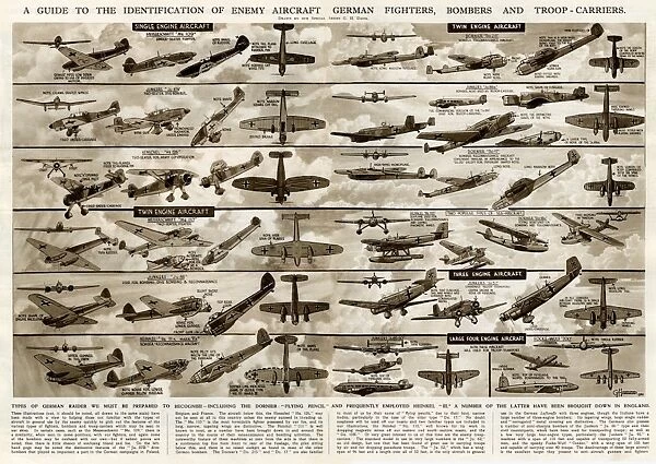 Identification of enemy aircraft by G. H. Davis