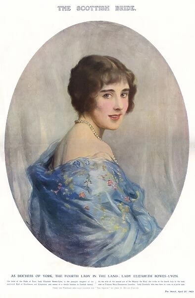 Lady Elizabeth Bowes-Lyon, Duchess of York