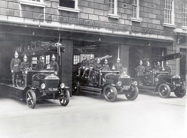 LCC-LFB Cannon Street fire station, City of London