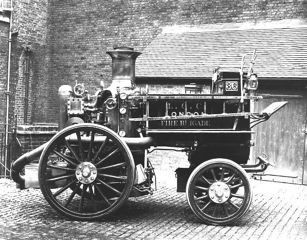 LCC-LFB side of a Shand Mason steam fire engine