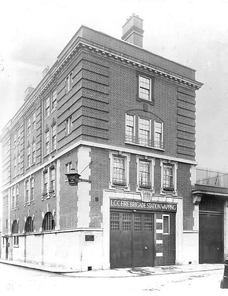 LCC-LFB Wapping fire station, East London