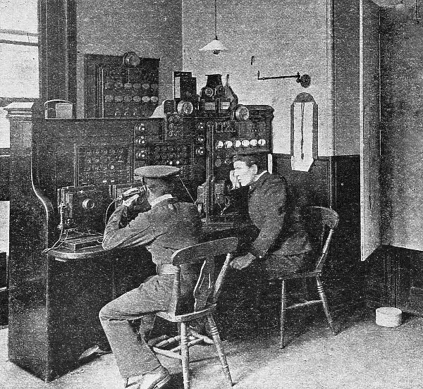 LCC-MFB firemen in switchboard and control room