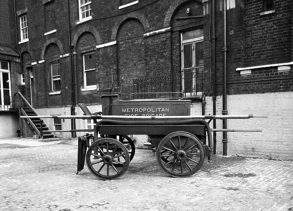 London Fire Brigade hose cart