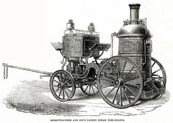 Merryweather patent steam fire-engine 1862