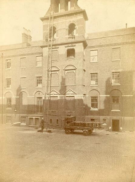 MFB at Southwark HQ and scaling ladders