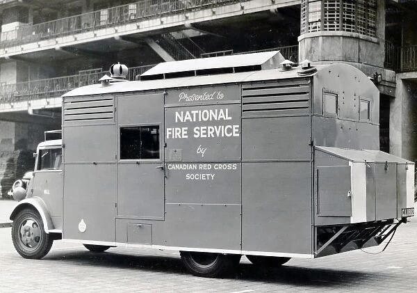 NFS mobile kitchen  /  canteen unit, WW2