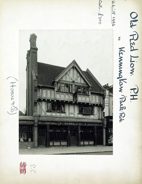 Photograph of Old Red Lion PH, Lambeth, London