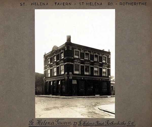 Photograph of St Helena Tavern, Rotherhithe, London