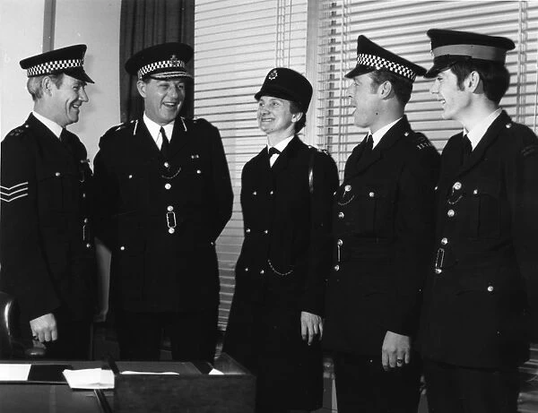 Five police officers, including Inspector Helen Hunt