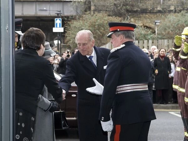 Prince Philip at the opening of new LFB Headquarters