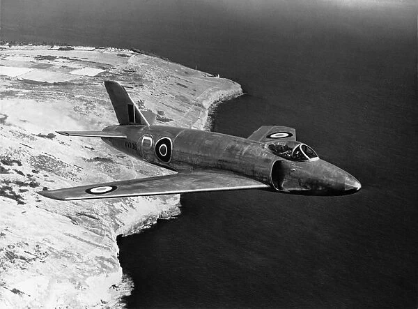 Prototype Supermarine 510 Flying over St Catherines Lig?