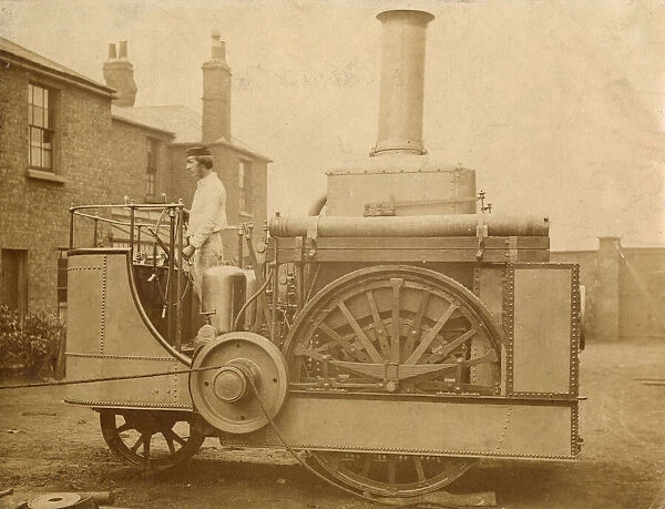 Roberts self-propelling steam fire engine