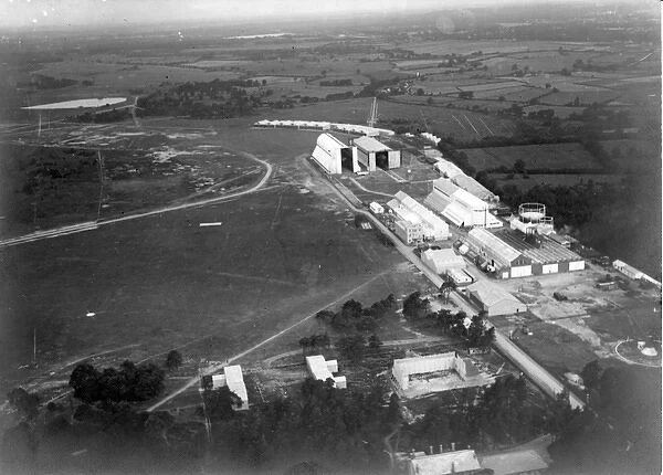 The Royal Aircraft Factory Farnborough from Beta at 600ft