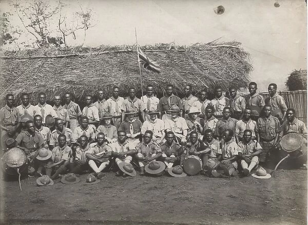 Scout Officer trainees, Ghana, West Africa