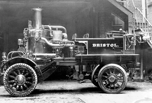 Shand Mason Bristol motor steam fire engine