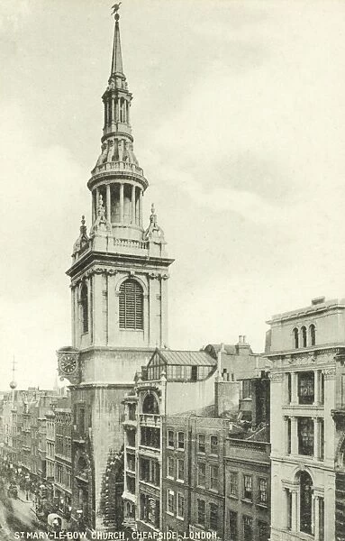 St. Mary-le-Bow Church, Cheapside, London