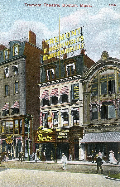 Tremont Theatre, Boston, Massachusetts, USA