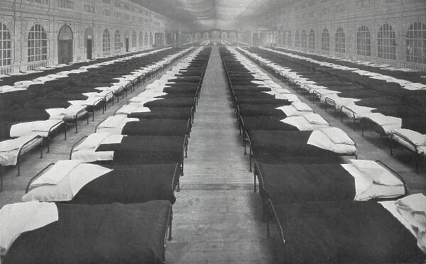 Wartime Beds at Earls Court, West London