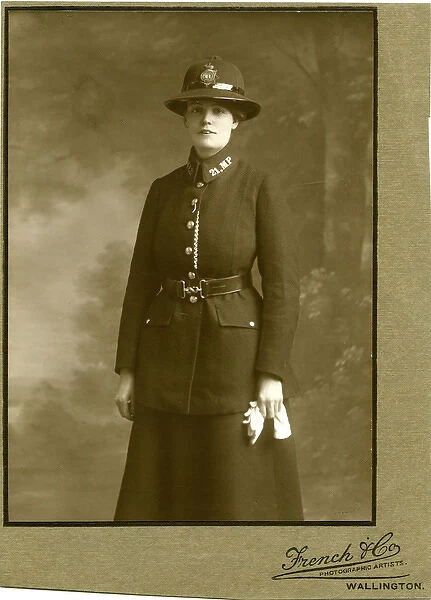 Woman police officer Ethel Hilda Dry, London