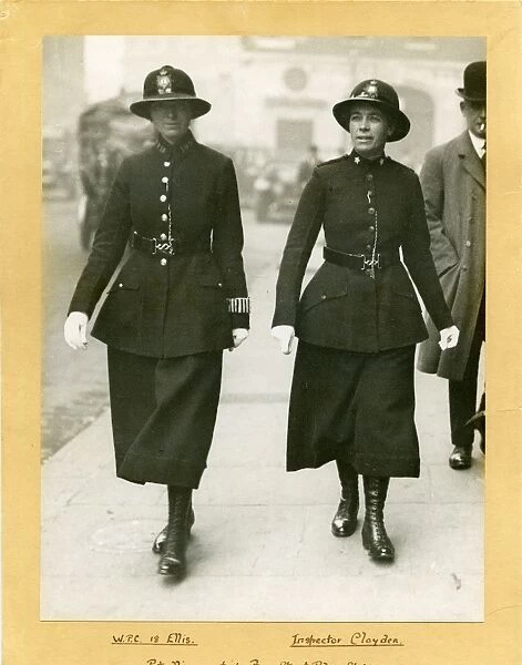 Two women police officers, Bow Street, London