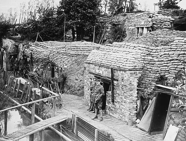 Yser Canal, Ypres, 1917