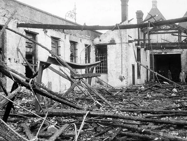 Blitz in London -- Garford Street, East London, WW2