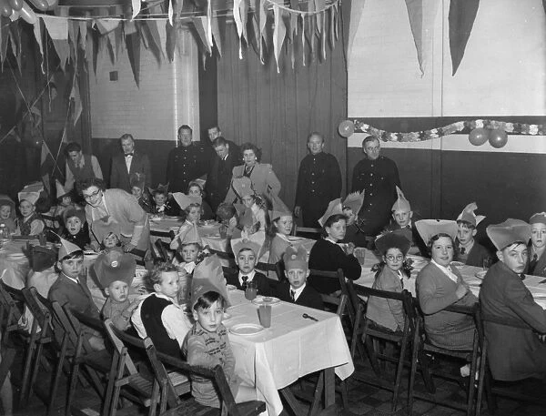 Children at a party, Soho Fire Station, London