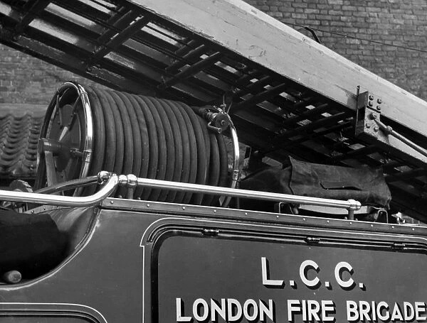 Close-up of LFB fire engine