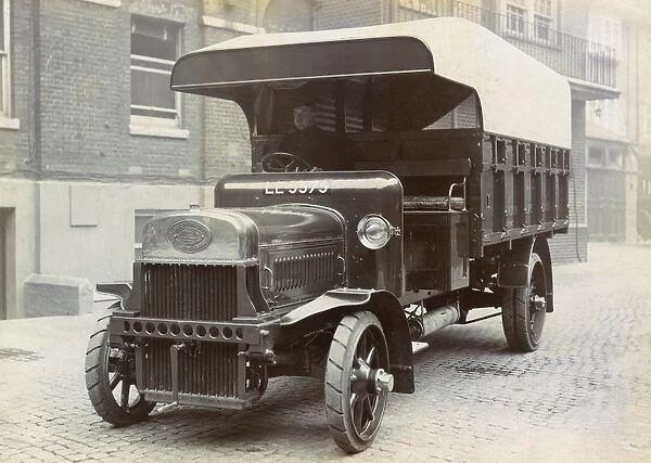 First Leyland motor lorry used by LFB