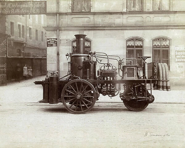 Henry Simonis & Co fire appliance, Nuremberg, Germany