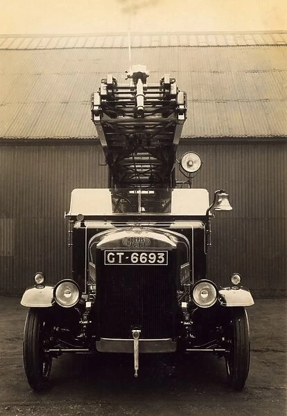Morris Magirus vehicle with turntable ladder